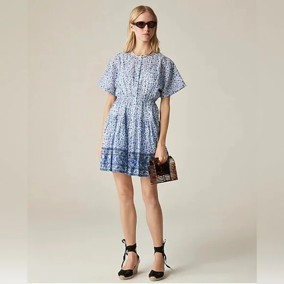 NWT J.Crew Pintuck Mini Shirtdress in Bandana Blockprint |
Cottage Dress | Small - Picture 5 of 13